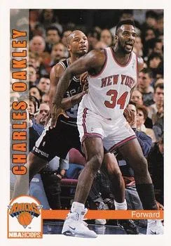 1992-93 Hoops Charles Oakley #157 card image