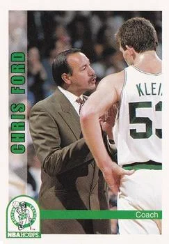 1992-93 Hoops Chris Ford Head Coach #240 card image