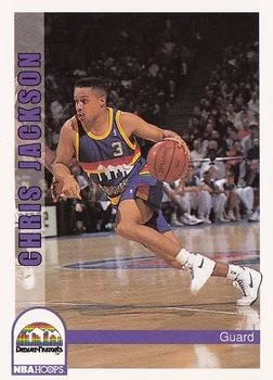 1992-93 Hoops Chris Jackson #56 card image