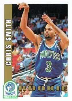 1992-93 Hoops Chris Smith ROO #424 card image