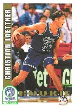 1992-93 Hoops Christian Laettner ROO #421 card image