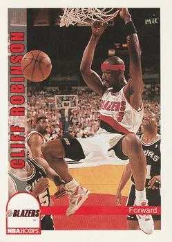 1992-93 Hoops Cliff Robinson #194 card image