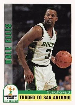 1992-93 Hoops Dale Ellis #126 card image