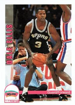 1992-93 Hoops Dale Ellis #467 card image