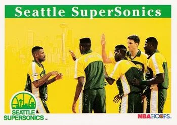 1992-93 Hoops Dana Barros / Rich King #290 card image