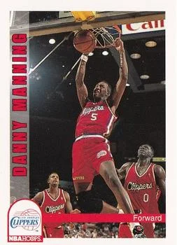1992-93 Hoops Danny Manning #101 card image