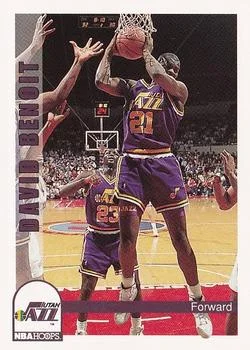 1992-93 Hoops David Benoit #221 card image