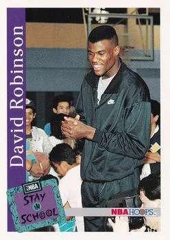 1992-93 Hoops David Robinson SIS #334 card image