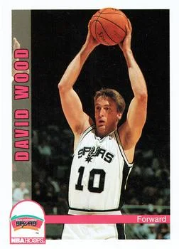 1992-93 Hoops David Wood #469 card image
