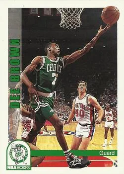 1992-93 Hoops Dee Brown #11 card image