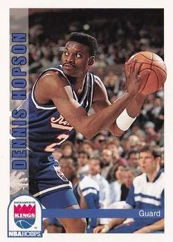 1992-93 Hoops Dennis Hopson #199 card image