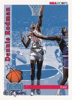 1992-93 Hoops Dennis Rodman #302 card image