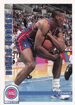 1992-93 Hoops Dennis Rodman #66 card image