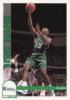 1992-93 Hoops Derek Harper #47 card image