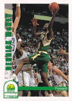 1992-93 Hoops Derrick McKey #217 card image