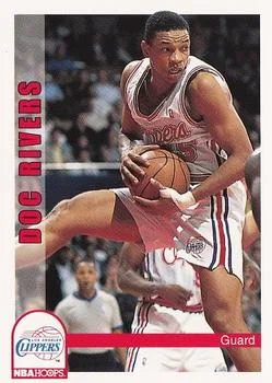 1992-93 Hoops Doc Rivers #104 card image