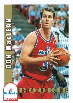1992-93 Hoops Don MacLean ROO #478 card image
