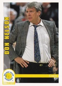 1992-93 Hoops Don Nelson CO #247 card image