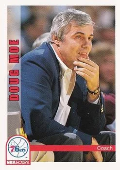 1992-93 Hoops Doug Moe Head Coach #258 card image