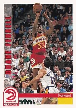 1992-93 Hoops Duane Ferrell #3 card image