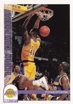 1992-93 Hoops Elden Campbell #107 card image