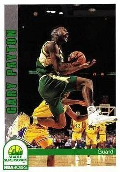 1992-93 Hoops Gary Payton #219 card image