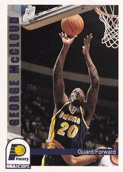 1992-93 Hoops George McCloud #91 card image