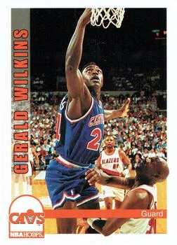 1992-93 Hoops Gerald Wilkins #369 card image