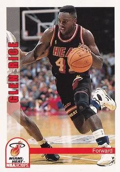 1992-93 Hoops Glen Rice #121 card image