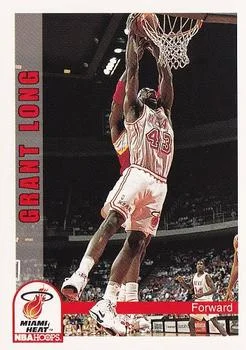1992-93 Hoops Grant Long #120 card image