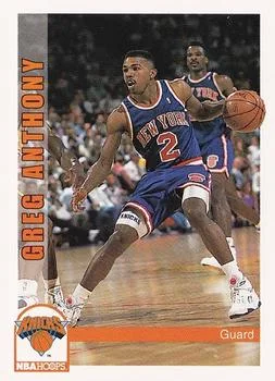 1992-93 Hoops Greg Anthony #152 card image