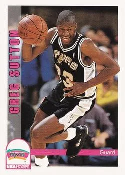 1992-93 Hoops Greg Sutton #211 card image