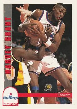 1992-93 Hoops Harvey Grant #235 card image