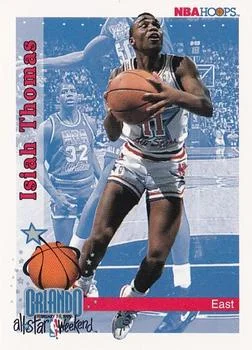 1992-93 Hoops Isiah Thomas #303 card image
