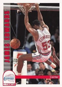 1992-93 Hoops James Edwards #98 card image