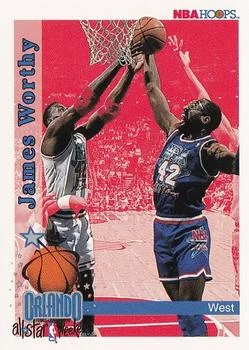 1992-93 Hoops James Worthy #318 card image