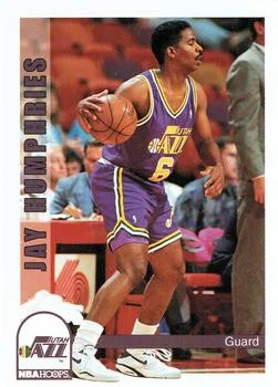 1992-93 Hoops Jay Humphries #474 card image