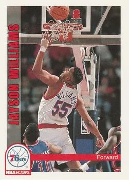 1992-93 Hoops Jayson Williams #177 card image