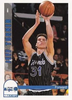 1992-93 Hoops Jeff Turner #166 card image