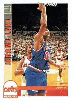 1992-93 Hoops Jerome Lane #366 card image