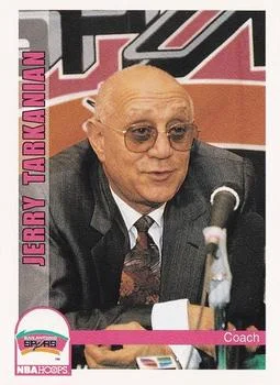 1992-93 Hoops Jerry Tarkanian Head Coach #262 card image