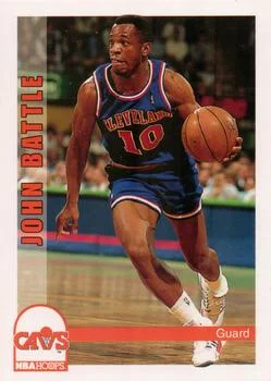 1992-93 Hoops John Battle #36 card image