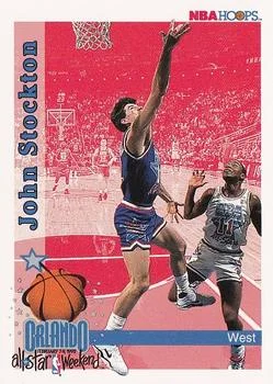 1992-93 Hoops John Stockton #316 card image