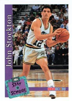 1992-93 Hoops John Stockton SIS #486 card image