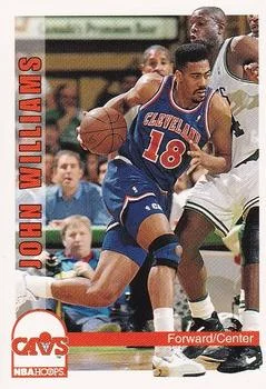 1992-93 Hoops John Williams #44 card image