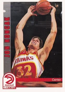 1992-93 Hoops Jon Koncak #5 card image