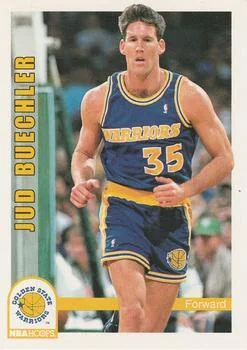 1992-93 Hoops Jud Buechler #385 card image