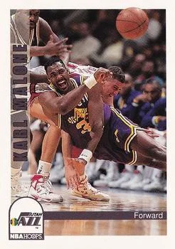 1992-93 Hoops Karl Malone #227 card image