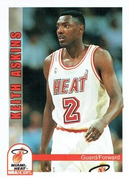 1992-93 Hoops Keith Askins #411 card image