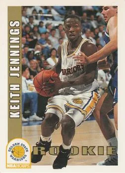 1992-93 Hoops Keith Jennings ROO #388 card image